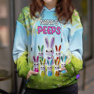 Personalized Gifts For Easter Day 3D Shirt Bunny Peeps 01OHMH220125-Homacus