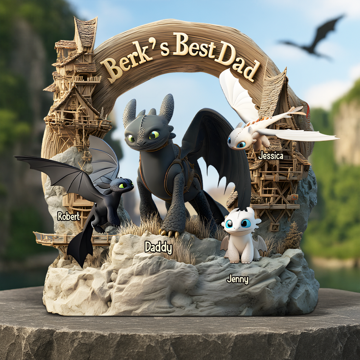 Dad Plaque - Personalized Gifts For Dad 02tgpu090525-Homacus