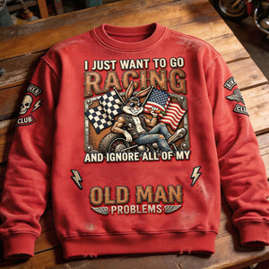 Old Man Racing 3D Shirt - Gifts For Bikers 05PAMG120326-Homacus