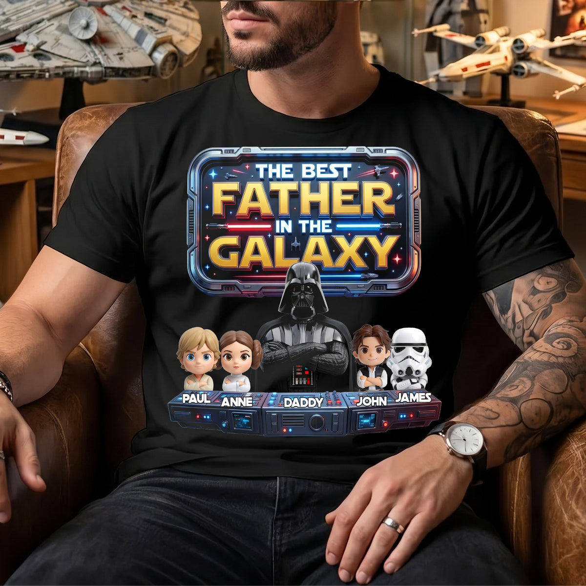 Future Warrior Dad Shirt - Personalized Gift For Dads 01NALU180526-Homacus