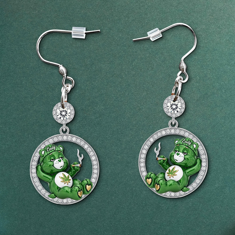Cute Weed Earrings - Personalized Gifts For Weed Lovers 01toqn040725-Homacus