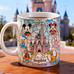 Personalized Enchanted Castle Coffee Mug 01HYTN070126-Homacus