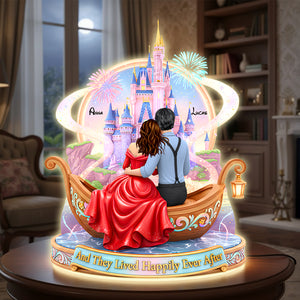 Happily Ever After Acrylic Light Box - Personalized Gifts For Couple 03hutn131225-Homacus