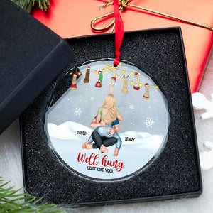 Naughty Couple Ornament - D*ck Light - Personalized Gifts For Couple-Homacus