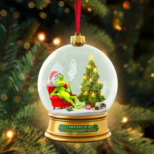 Green Chill Monster Ornament - Personalized Gifts For Herb Lovers 02tota110825-Homacus