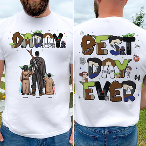 Galaxy Dad Shirt - Personalized Gifts For Dad 06HUPU280325HHHG-Homacus