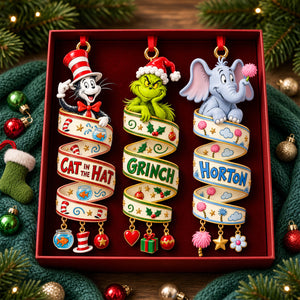 Iconic Book Characters Christmas Ornament - Personalized Gifts For Book Lovers 02padh101026-Homacus