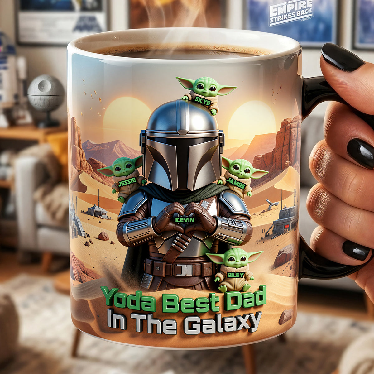 Best Dad Cosmic Magic Coffee Mug - Personalized Gifts For Dad 02nata200426-Homacus