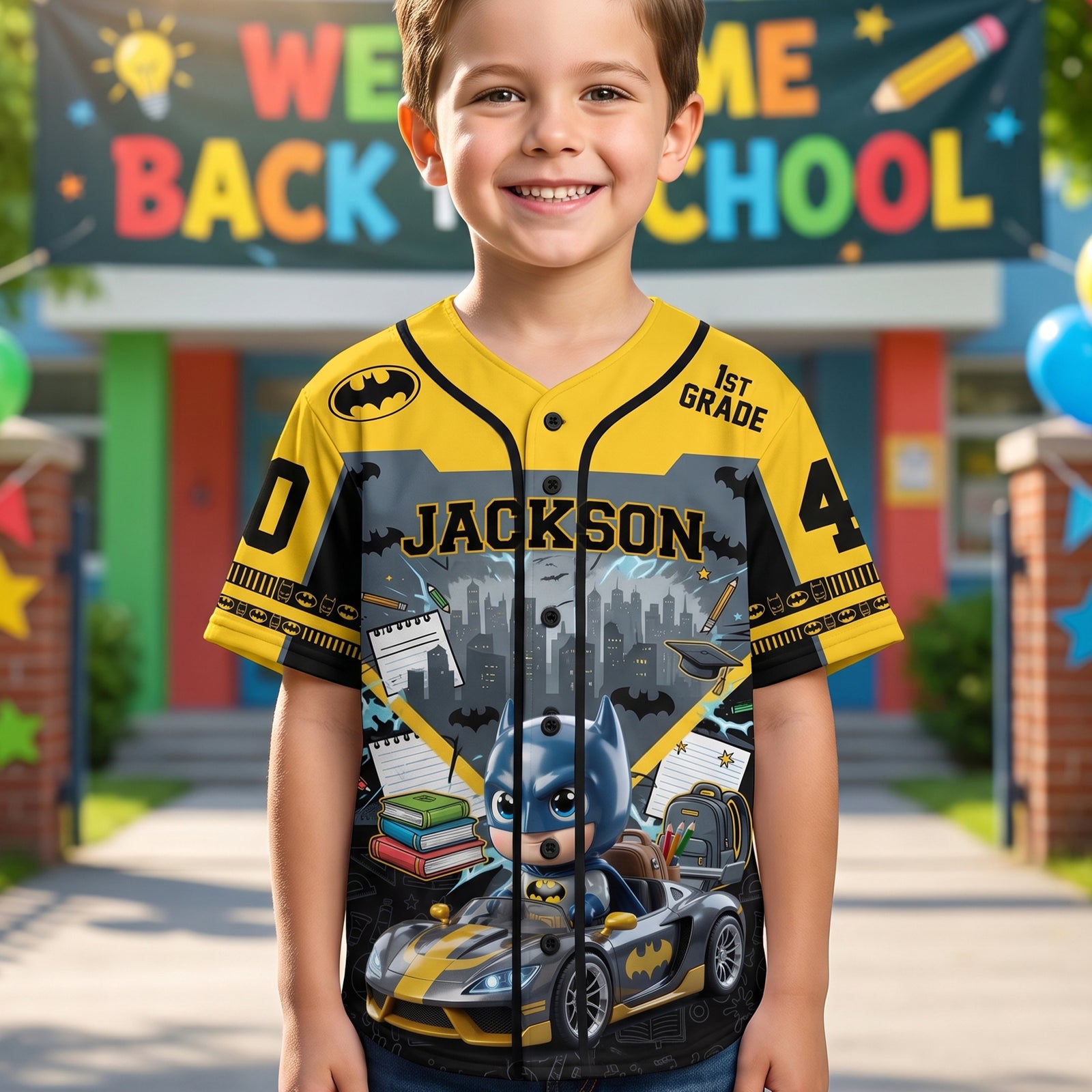 Brilliant Back To School Kid Jersey - Personalized Gifts For Kids 06qhqn030726-Homacus
