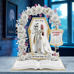 Couple Anniversary Acrylic Plaque - Personalized Gifts For Couple 01ohpu090725-Homacus
