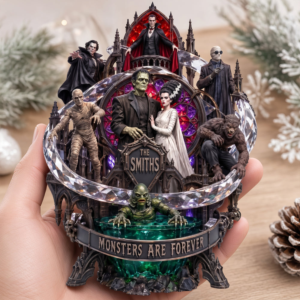 Timeless Monsters Acrylic Plaque - Personalized Christmas Gifts 04HADT010926
