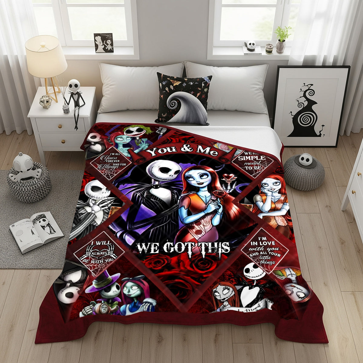 Till Death Love Story Blanket - Personalized Gifts For Couple 107laxx180725-Homacus