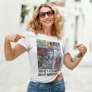 Custom Photo Gifts For Mom Shirt Mom's Version Best Mom Ever 031HUTN290124-Homacus