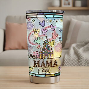 Best Mama Ever Tumbler - Personalized Gifts For Mother 01tomg070226-Homacus