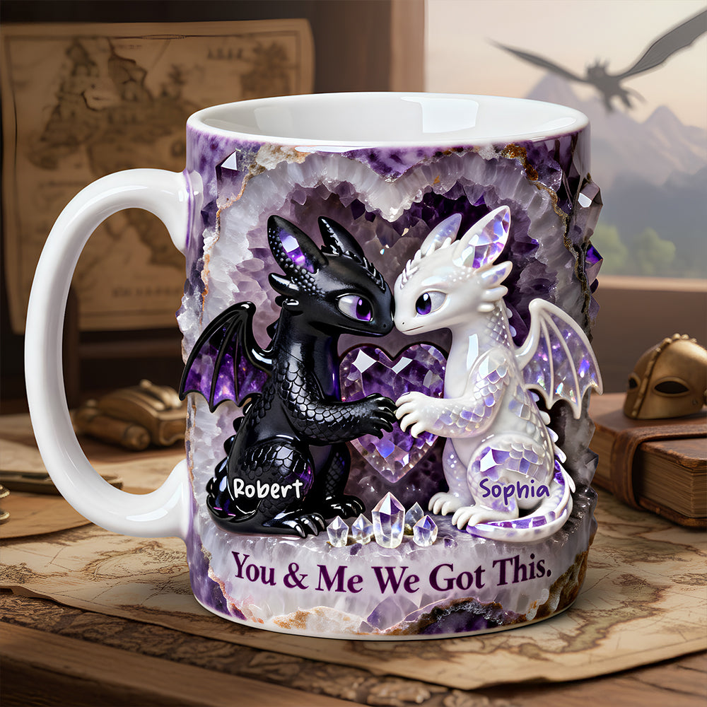 Couple Forever Coffee Mug - Personalized Gifts For Couple 01NADT140126-Homacus