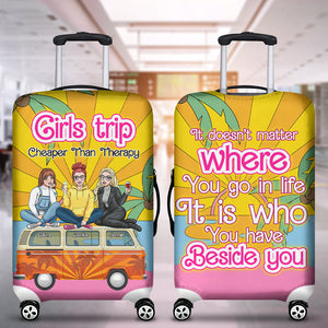 Personalized Gifts For Friends Luggage Cover Girls Trip 01XQLU241224HH-Homacus