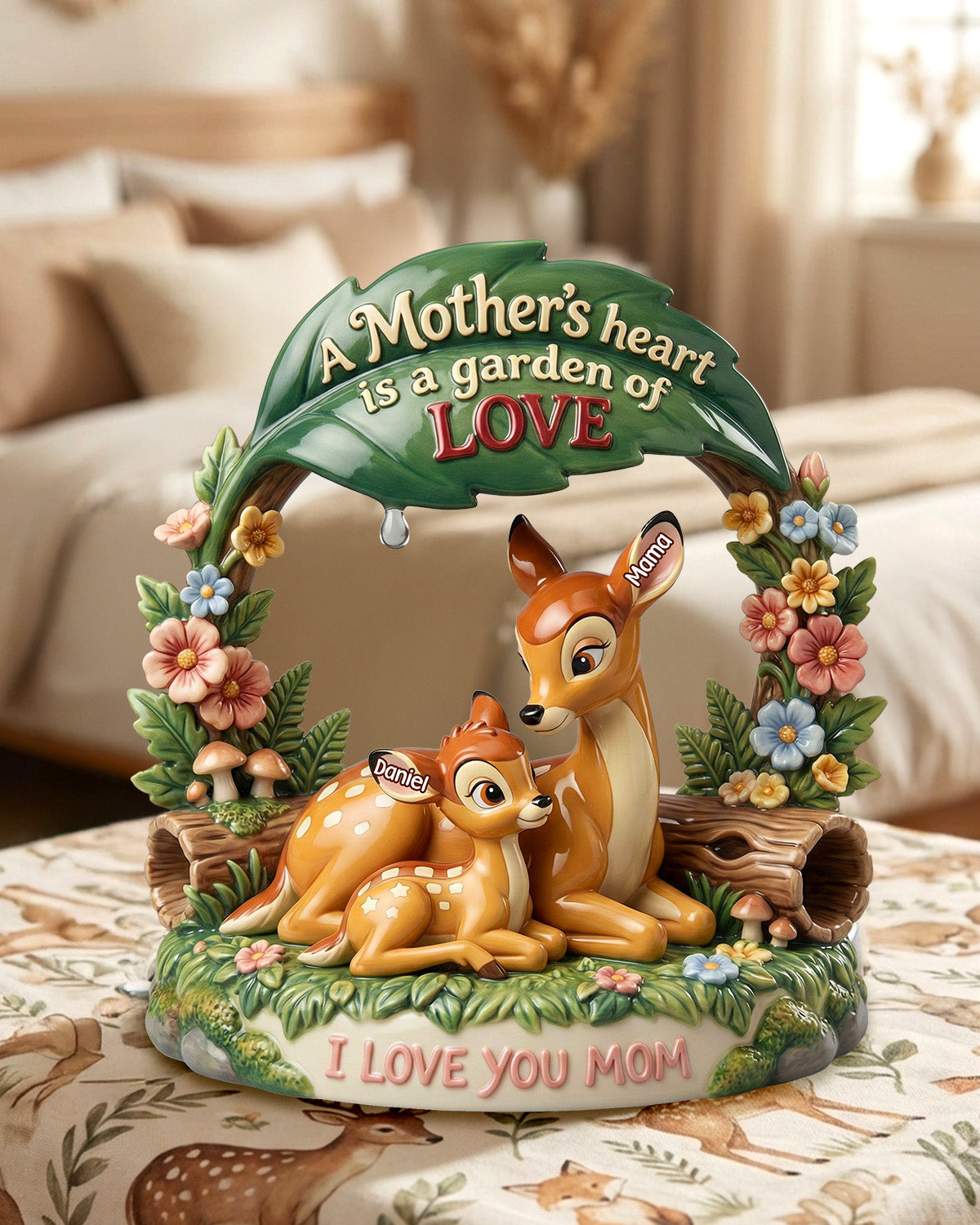 [check] Mother's Heart Acrylic Plaque - Personalized Gifts For Mom 01pamg030226-Homacus