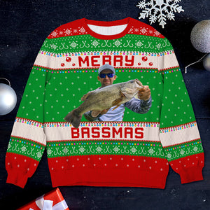 Custom Photo Gifts For Fishing Lovers Ugly Sweater 06acqn021024-Homacus