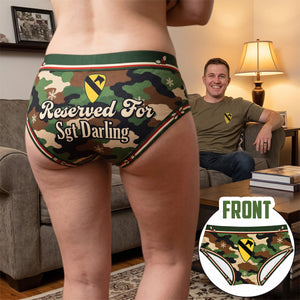 Reserved For My Veteran Darling Woman Brief - Personalized Gifts For Her 03ohtn021026