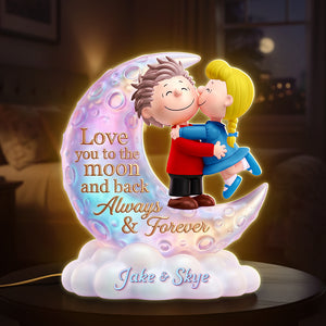 Lovely Couple Acrylic Light Box - Personalized Gifts For Couple 02huta241225-Homacus