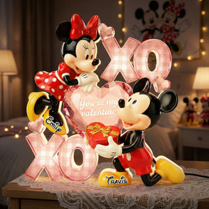 Romantic Couple Acrylic Light Box - Personalized Gifts For Couple 03pamg140126-Homacus