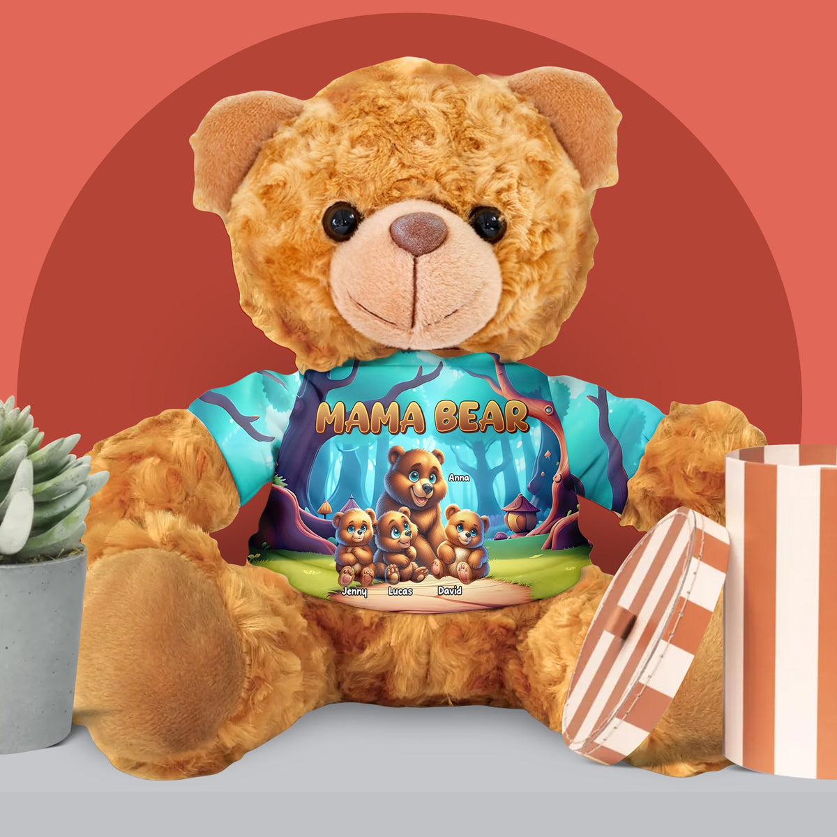Gifts For Mom Bear With Personalized Shirt 03xqtn120325 Mama Bear-Homacus