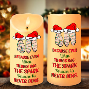 Personalized Gifts For Couple Christmas LED Candle 02OHMH281024-Homacus