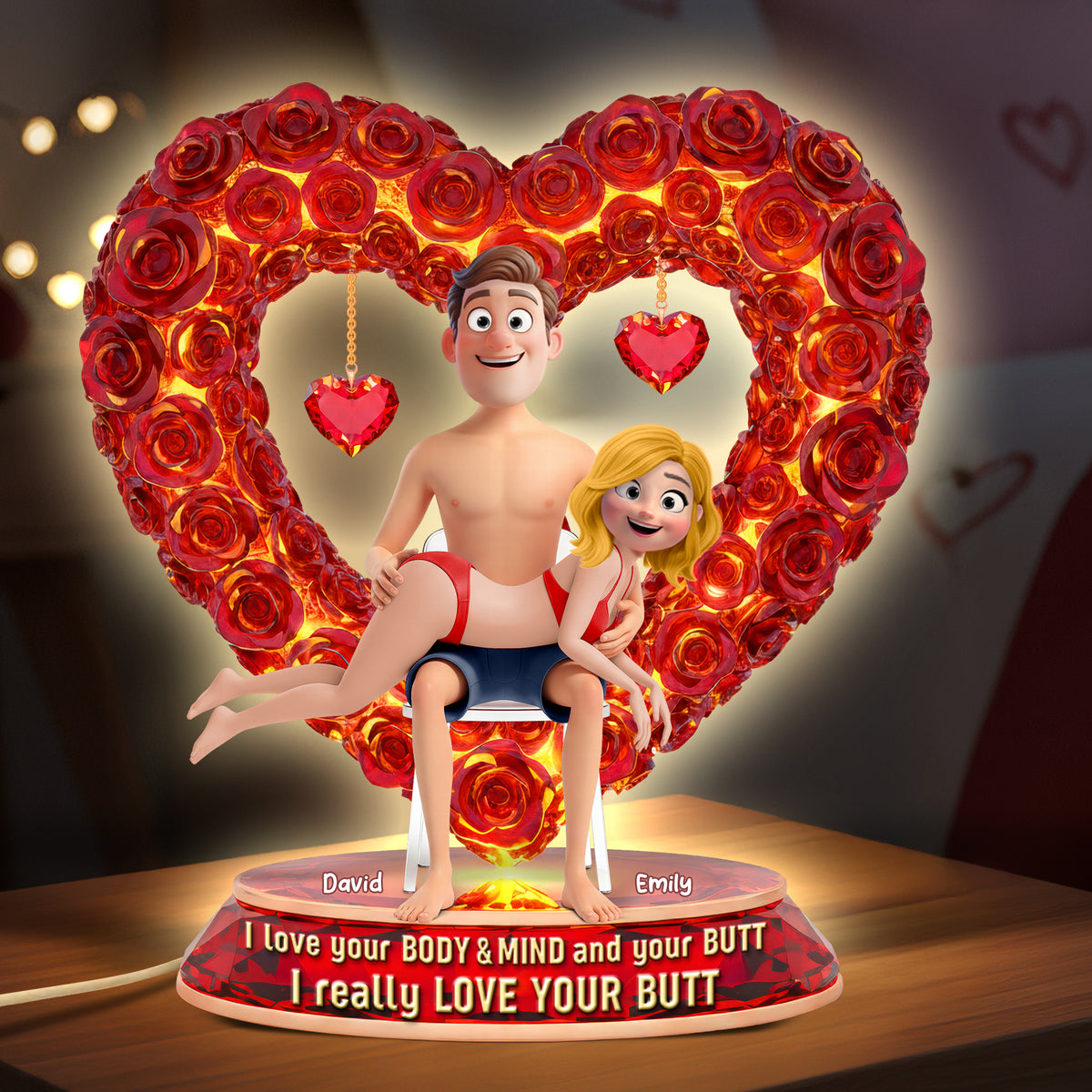 Naughty Heart Light Box Personalized Gifts For Couple 01OHQN041225-Homacus