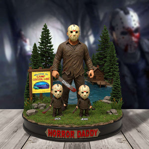 Horror Dad Acrylic Plaque - Personalized Gifts For Dad 03QHTN050525-Homacus