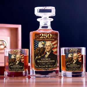 250th Anniversary Decanter Set - Personalized Gifts For Drinking Lovers 04huqn240226-Homacus