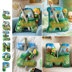 Fantasy Alphabet Pillow Personalized Gifts 03QHMG171225-Homacus