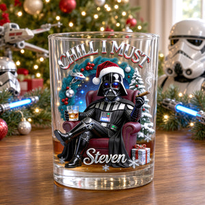 Holiday Relaxation Round Glass - Personalized Christmas Gifts 05totn271026-Homacus