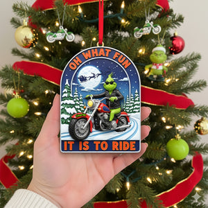 Personalized Gifts For Christmas Acrylic Ornament 02tomg300825-Homacus