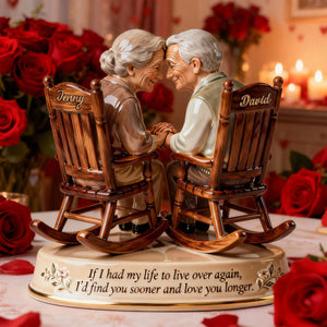 Growing Old Together - Personalized Gifts For Couple Acrylic Plaque 04NATN260126-Homacus