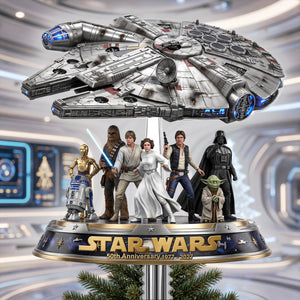Cosmic Christmas Tree Topper - Personalized Gifts For Family 01nalu100926-Homacus