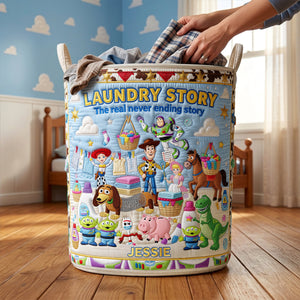 Endless Load Quilted Laundry Basket - Personalized Gifts 03qhta110726-Homacus