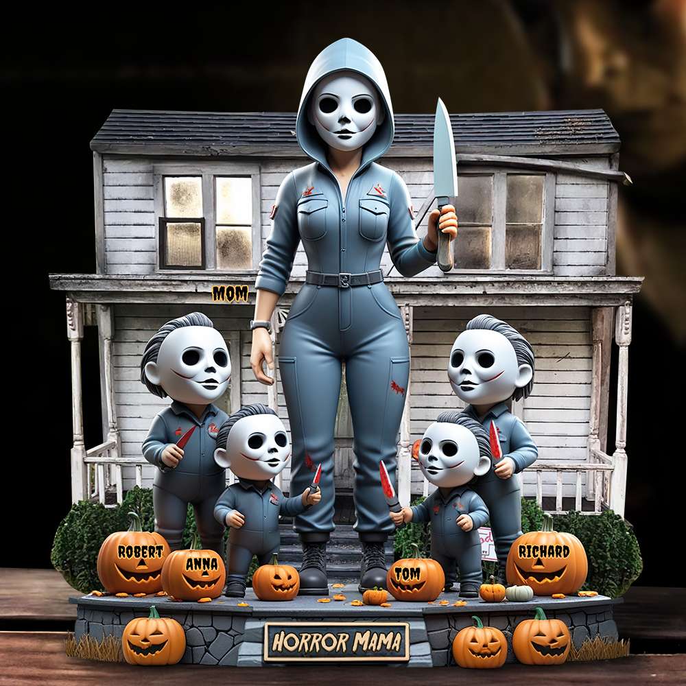 Horror Mom Slay Acrylic Plaque - Personalized Xmas Gifts For Mom 01qhdt160425-Homacus