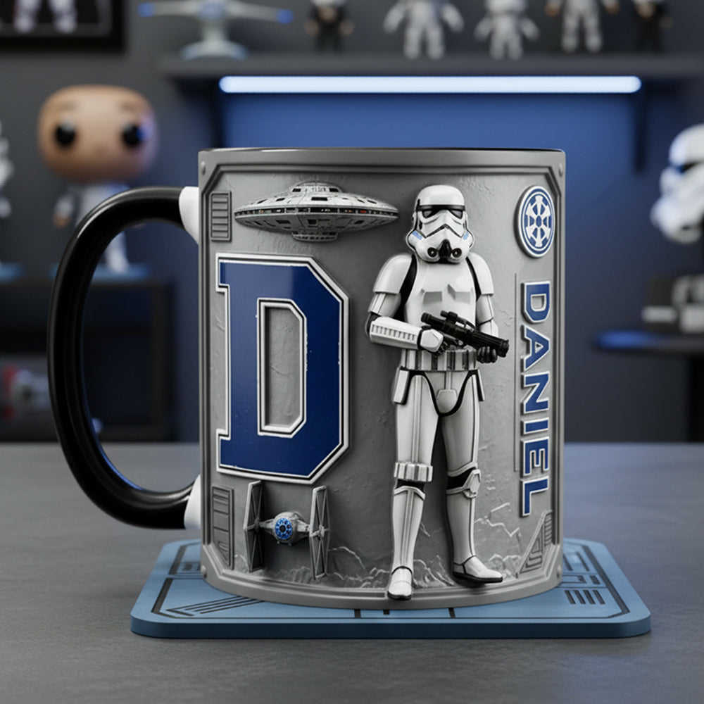 Cosmic Alphabet Coffee Accent Mug - Personalized Gifts For Cosmic Lovers 04kita220126-Homacus