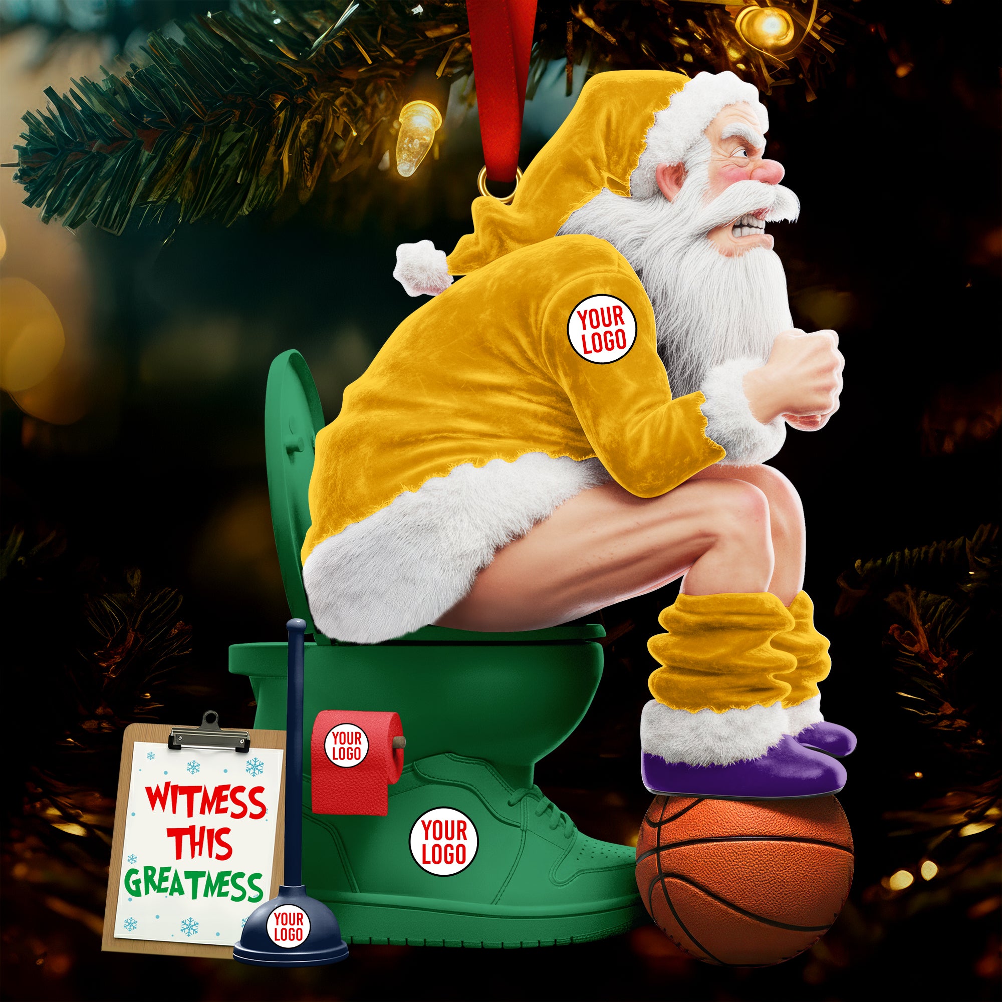 Strong Rival Ornament - Personalized Gifts 03qhqn241025-Homacus