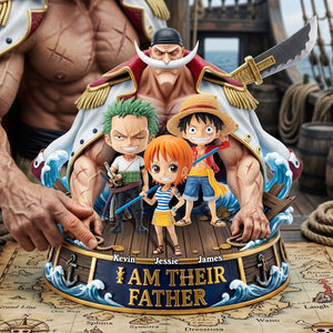 Ocean Adventure Crew Acrylic Plaque - Personalized Gifts For Dad 01HUTA120526-Homacus