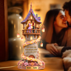 Fairy Tale Couple Acrylic Light Box - Personalized Gifts For Couple 06kiqn011225-Homacus