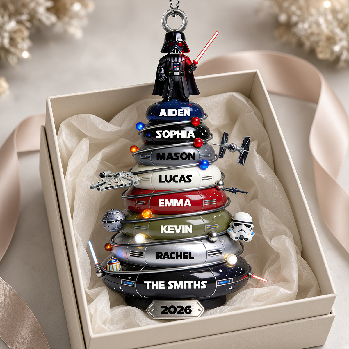 Epic Space Tree Acrylic Ornament - Personalized Gift For Christmas 03TODT220926-Homacus