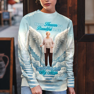 Custom Photo Gifts for Mom 3D Shirt, Memorial Gifts for Heaven 02xqqn220225-Homacus