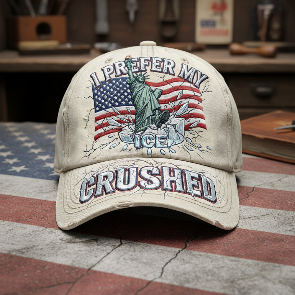 I Prefer My Ice Crush Gifts For American Patriots Classic Cap 03pata280226-Homacus