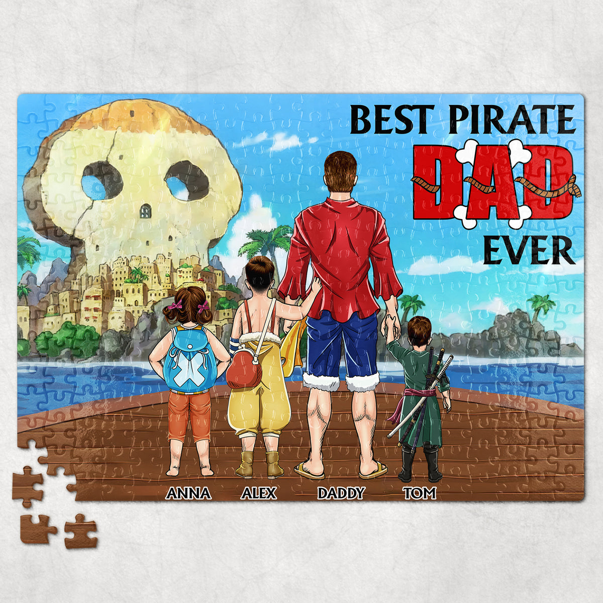 Personalized Gifts For Dad Jigsaw Puzzle 04hudt180524pa-Homacus