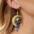 Black Cat & Witch Acrylic Earrings – Personalized Gifts For Witch Lovers 03naqn110725-Homacus