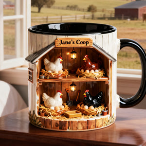 Chicken Farm Coffee Mug - Personalized Gifts For Farmer 02ohta311225-Homacus