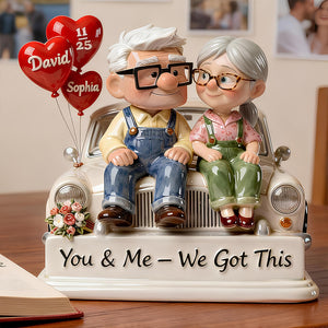 Old Couple Acrylic Plaque - Personalized Gifts For Couple 01TODT190126-Homacus
