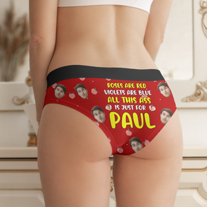 Custom Photo Christmas Gifts For Women's Briefs 03kapu051024-Homacus