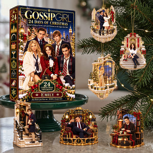 Iconic TV Drama Moments Advent Calendar Blind Box Ornament - Personalized Gifts For TV Series Lovers 03hata101026-Homacus